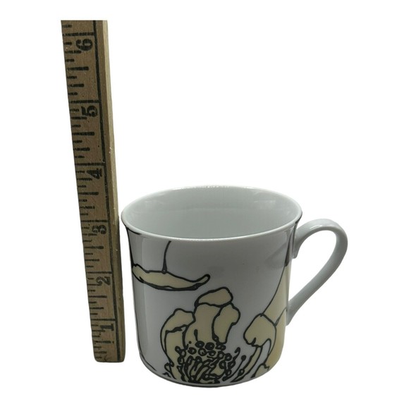 (4) FOUR Piece LOVERAMICS MINTER GARDEN Tea Cup Saucer Set Pattern Lynn's China - Picture 10 of 14